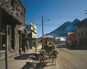 tour door het historisch district per paard en wagen | Skagway